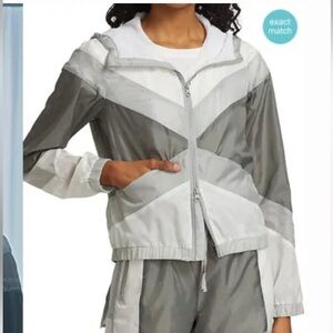 Blanc Noir Tulum Mesh Windbreaker